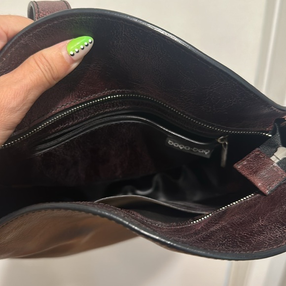 Leather Crossbody Round Bag - Picture 2 of 7